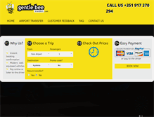 Tablet Screenshot of gentlebee.com
